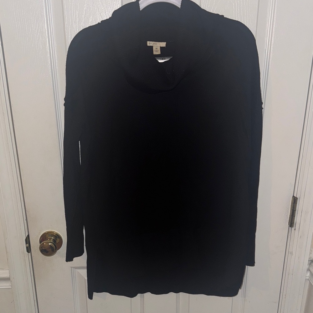 Cato Classic Black Turtleneck Sweater